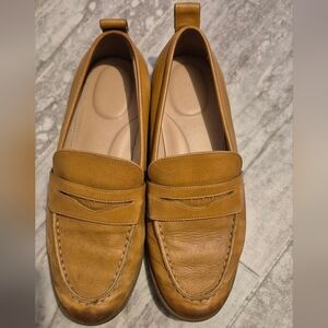 Cole Haan Tan Leather Loafers
